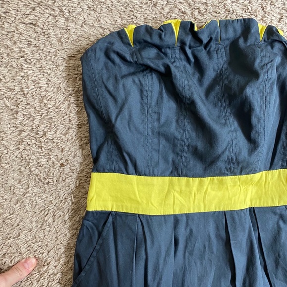 Strapless grey dress - Picture 2 of 2